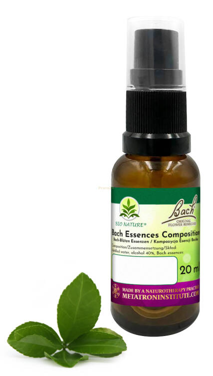 Kompozycja wieloskładnikowa (2-7 esencji) Nelson Bach Original Flower Remedies 20ml