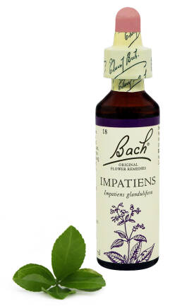 18. IMPATIENS / Niecierpek pospolity 20 ml Nelson Bach Original Flower Remedies