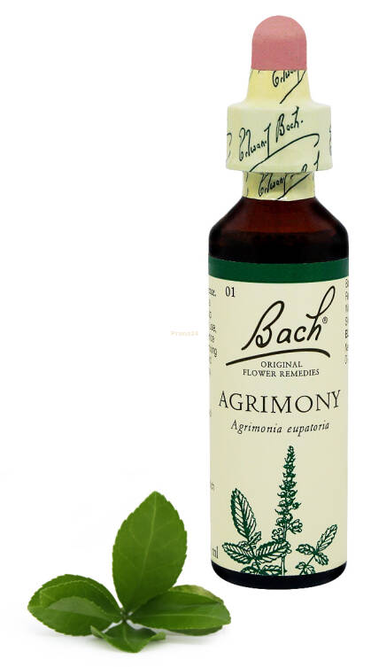 1. AGRIMONY / Rzepik pospolity 20 ml Nelson Bach Original Flower Remedies