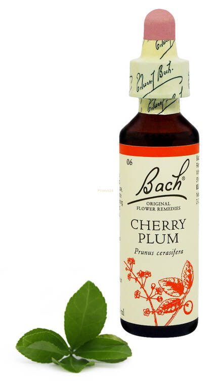 6. CHERRY PLUM / Śliwa wiśniowa 20 ml Nelson Bach Original Flower Remedies